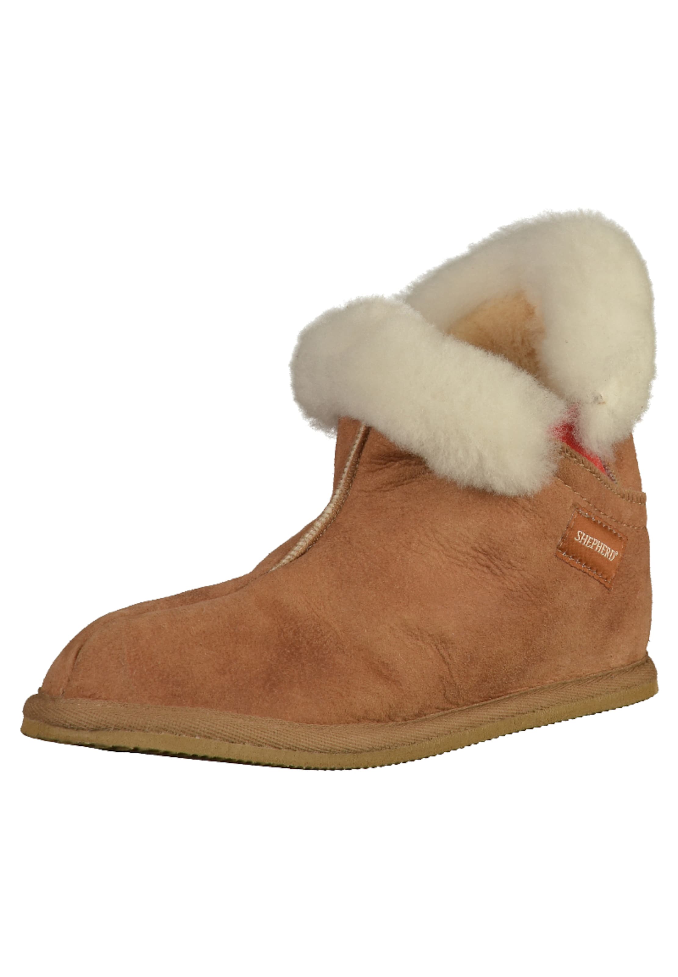 SHEPHERD Παντόφλα σε καφέ: μπροστά
