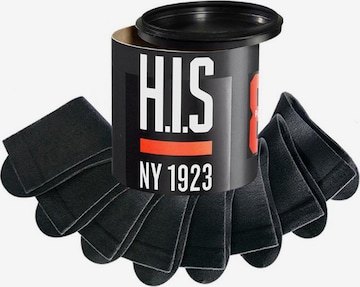 H.I.S Socks in Black: front