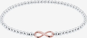 ELLI Armband 'Infinity' in Zilver: voorkant