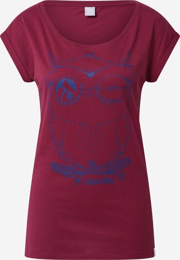Marškinėliai 'Skateowl 2' iš Iriedaily, spalva – mėlyna / purpurinė, Prekių apžvalga
