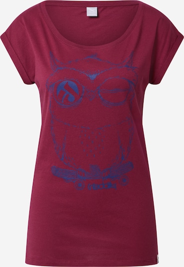 Tricou 'Skateowl 2' Iriedaily pe albastru / lila, Vizualizare produs