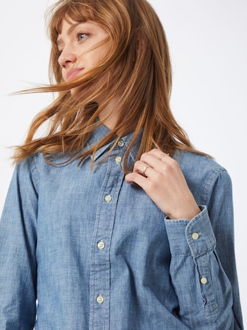 Polo Ralph Lauren - Blusa 'CHAMBRAY' em azul