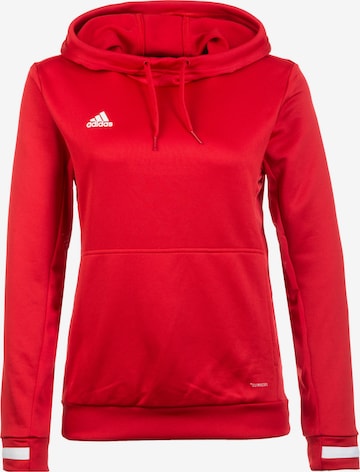 ADIDAS PERFORMANCE Athletic Sweatshirt 'Team 19' in Red: front