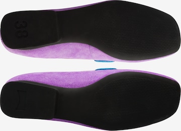 CAMPER Classic Flats 'Twins' in Purple