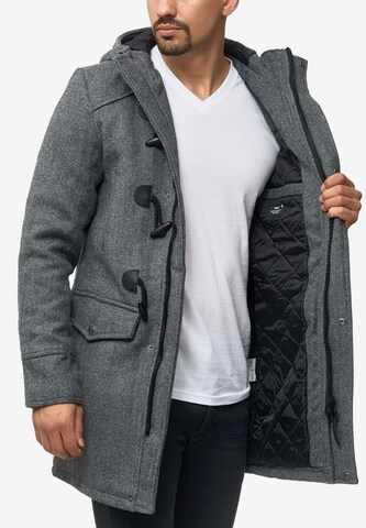 Manteau d’hiver INDICODE JEANS en gris