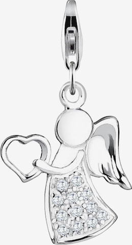 Pendentif Nenalina en argent : devant