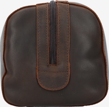 LEONHARD HEYDEN Toiletry Bag 'Salisbury' in Brown