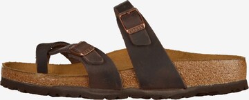 BIRKENSTOCK Varbavaheplätu 'Mayari', värv pruun