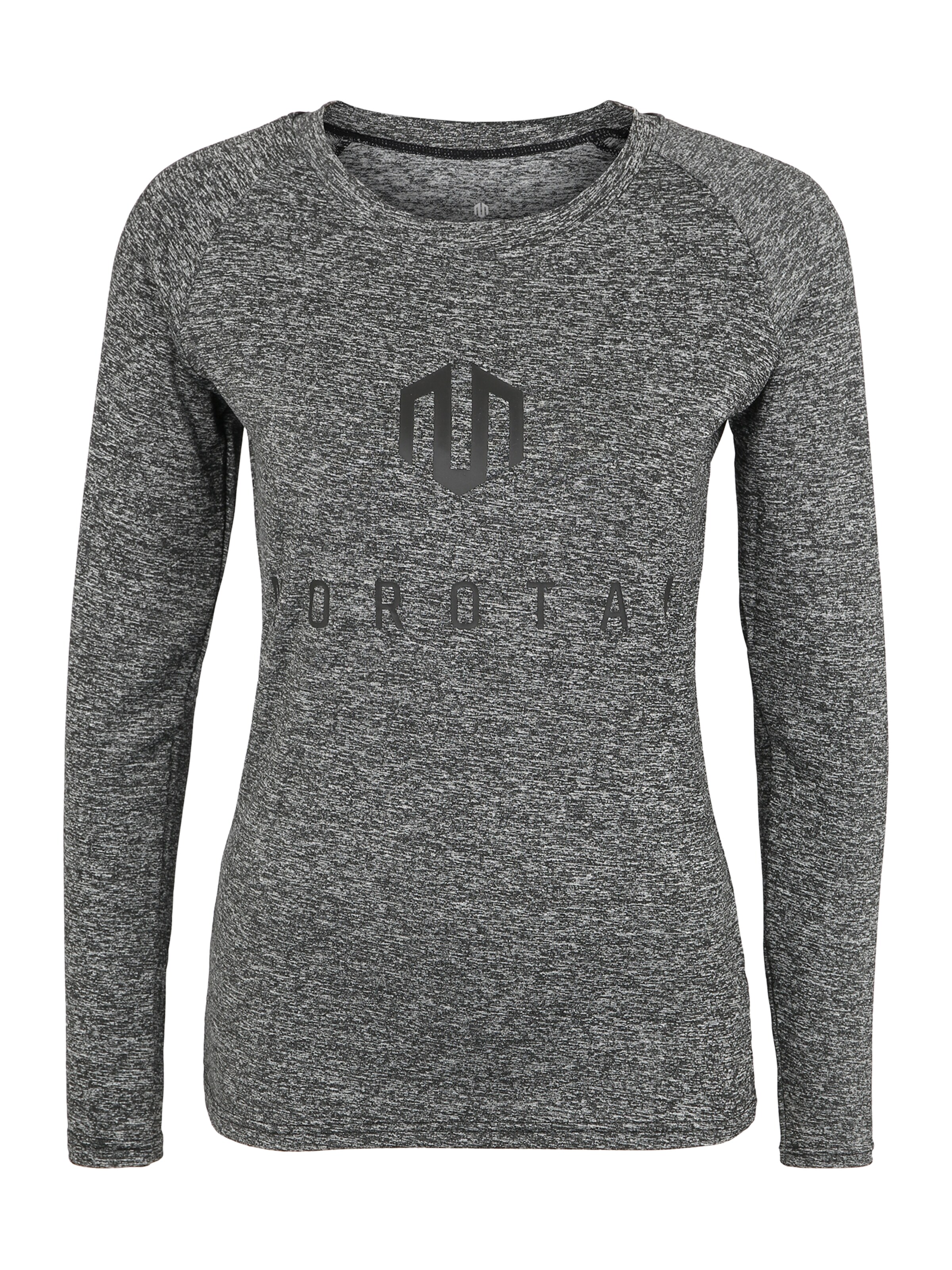 MOROTAI - Funktionsshirt 'NAKA Performance Bonded' in graumeliert
