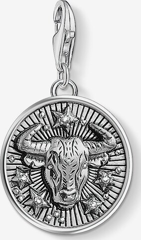 Thomas Sabo Charm-Anhänger 925er Silber 'Sternzeichen Stier' in Silber: predná strana