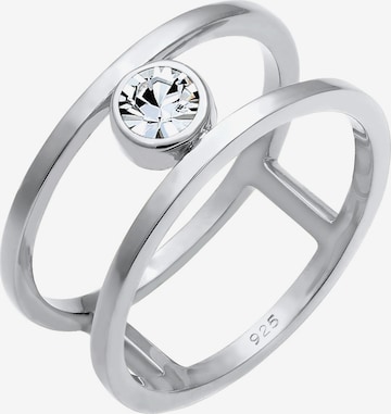 ELLI PREMIUM Ring in Silver: front