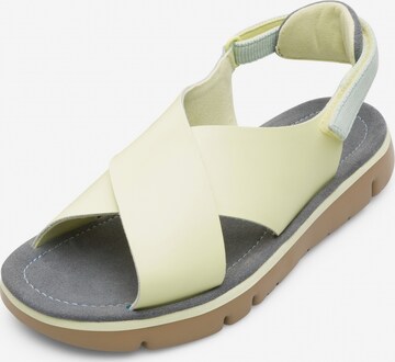CAMPER Sandals ' Oruga ' in Yellow: front