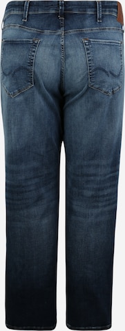 Jack & Jones Plus Slimfit Jeans 'Tim' in Blau