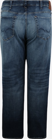 Jack & Jones Plus Slimfit Jeans 'Tim' in Blauw
