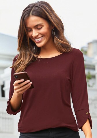 VIVANCE - Camiseta en rojo: frente
