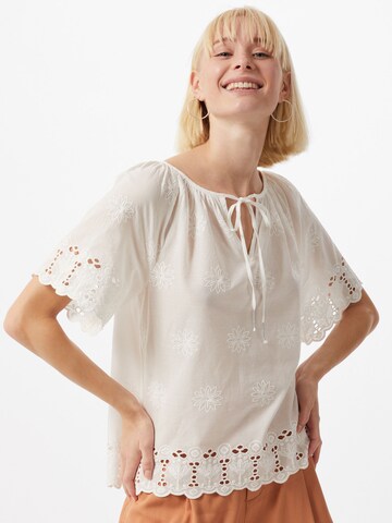 ONLY Bluse 'GINNY' in Weiß: Vorderseite