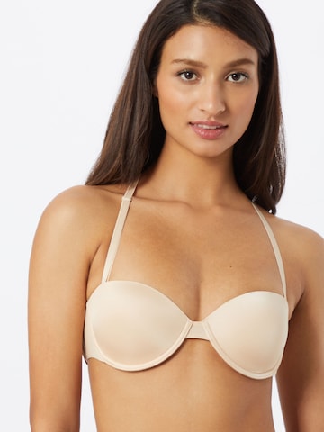 MAGIC Bodyfashion regular Σουτιέν 'Magical Strapless' σε μπεζ: μπροστά