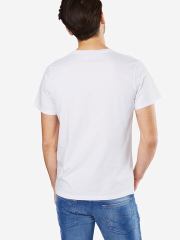 Pepe Jeans - Camiseta 'EGGO' en blanco: atrás