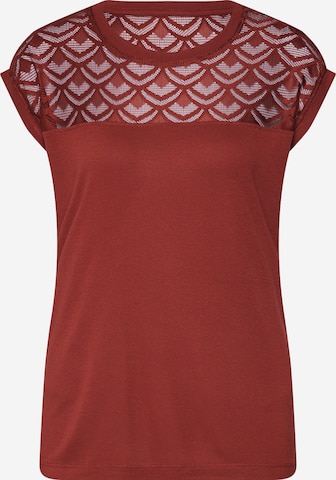 ONLY Shirt 'Nicole' in Rood: voorkant