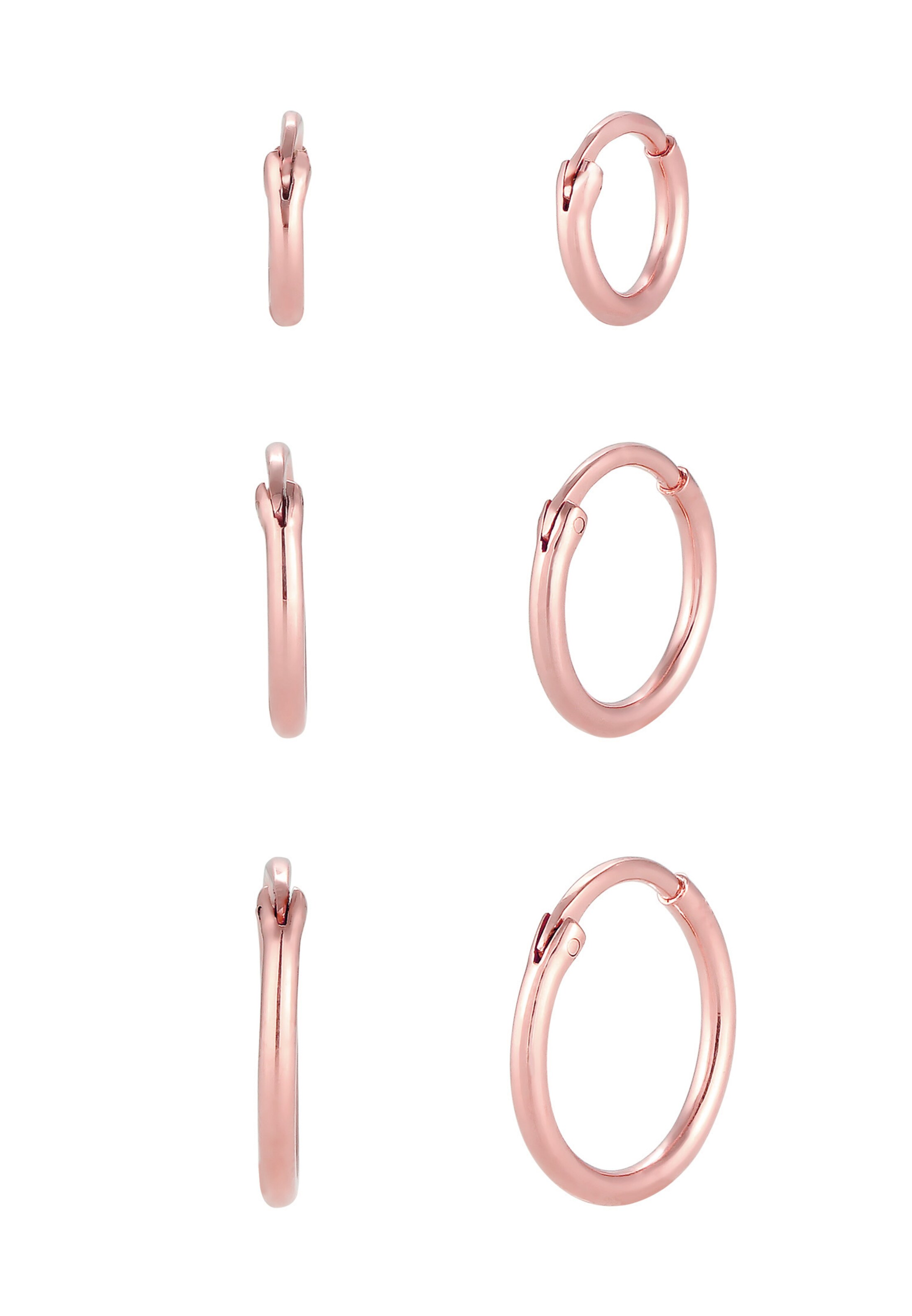 ELLI Náušnice 'Creolen' - Zlatá