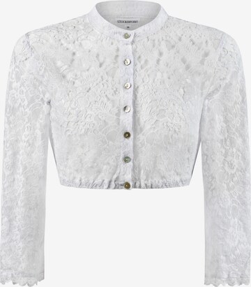 STOCKERPOINT Klederdracht blouse 'B-5070' in Wit: voorkant