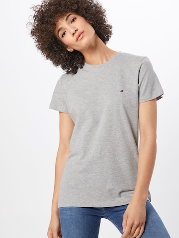 T-shirt TOMMY HILFIGER en gris : devant