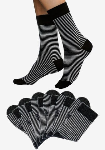 H.I.S Damensocken (6 Paar) in Schwarz