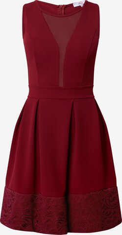 WAL G. Cocktail Dress in Red: front