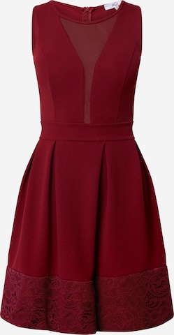 WAL G. Cocktail Dress in Red: front