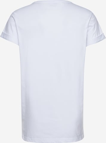 Urban Classics T-Shirt 'Turnup Tee' in Weiß: zadná strana