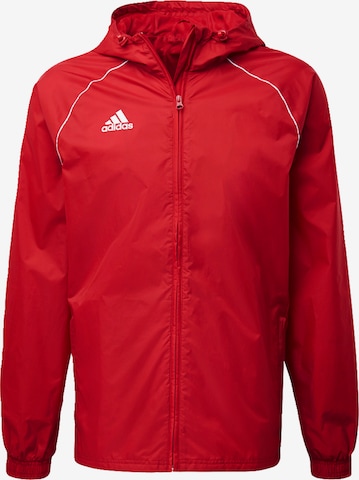 ADIDAS SPORTSWEAR Regenjacke 'Core 18' in Rot: predná strana