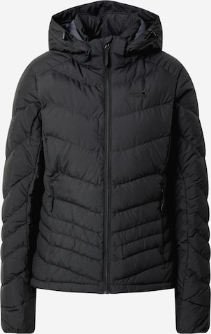 JACK WOLFSKIN Outdoorjas 'Selenium' in Zwart: voorkant