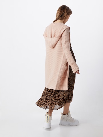VERO MODA Вязаная кофта 'No Name' в Ярко-розовый