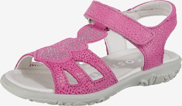 RICOSTA Sandalen 'Gina' in Roze: voorkant