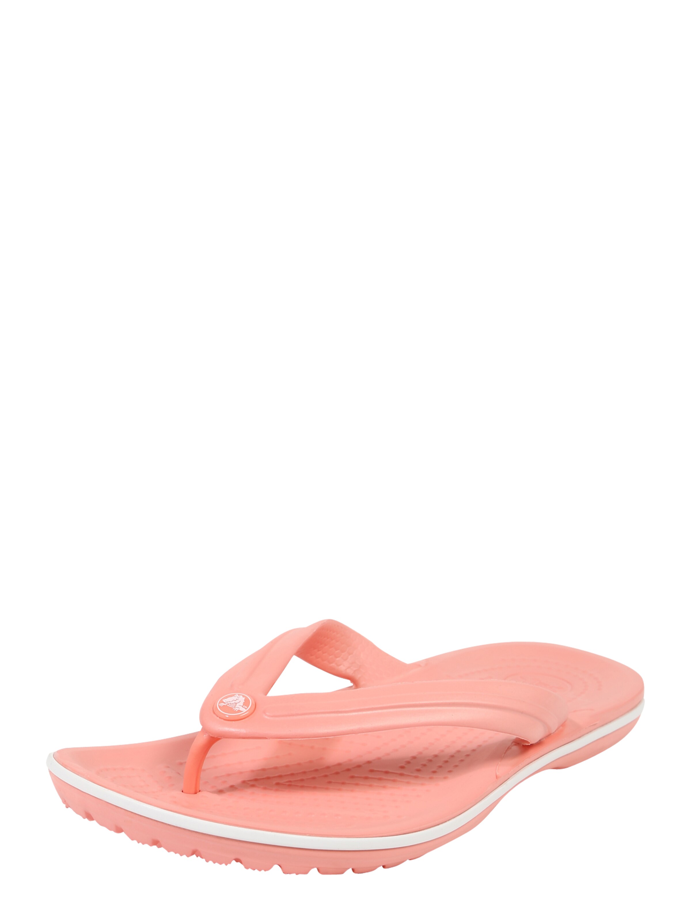 Crocs - Teenslippers 'Flip' in de kleur Zalm roze