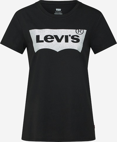 LEVI'S ® T-shirt 'The Perfect Tee' i svart / silver, Produktvy