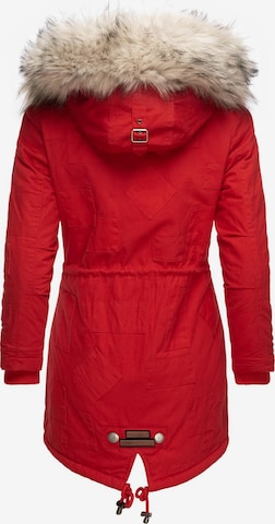 NAVAHOO Winterparka in Rood