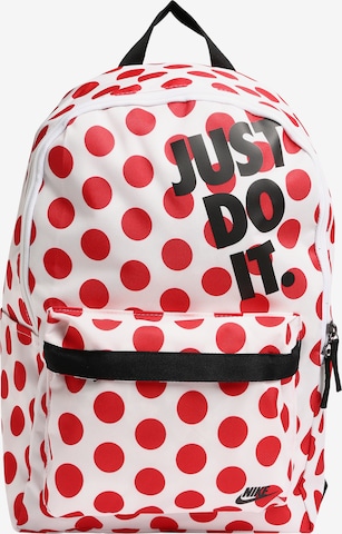 Nike Sportswear Rucksack 'HERITAGE' in Rot: predná strana