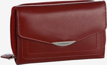 BRUNO BANANI Wallet in Red: front