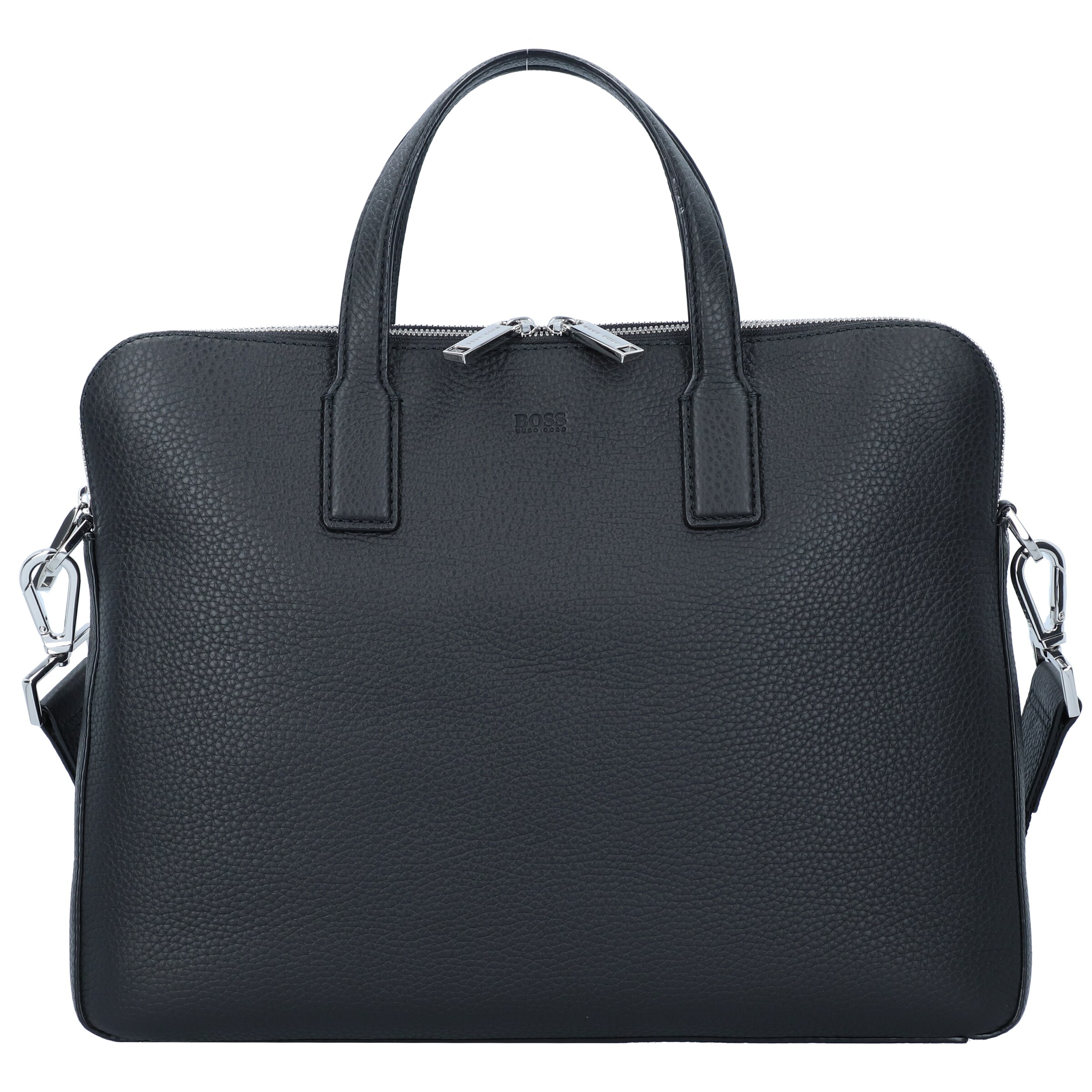 BOSS - Aktentas 'Crosstown' in de kleur Zwart