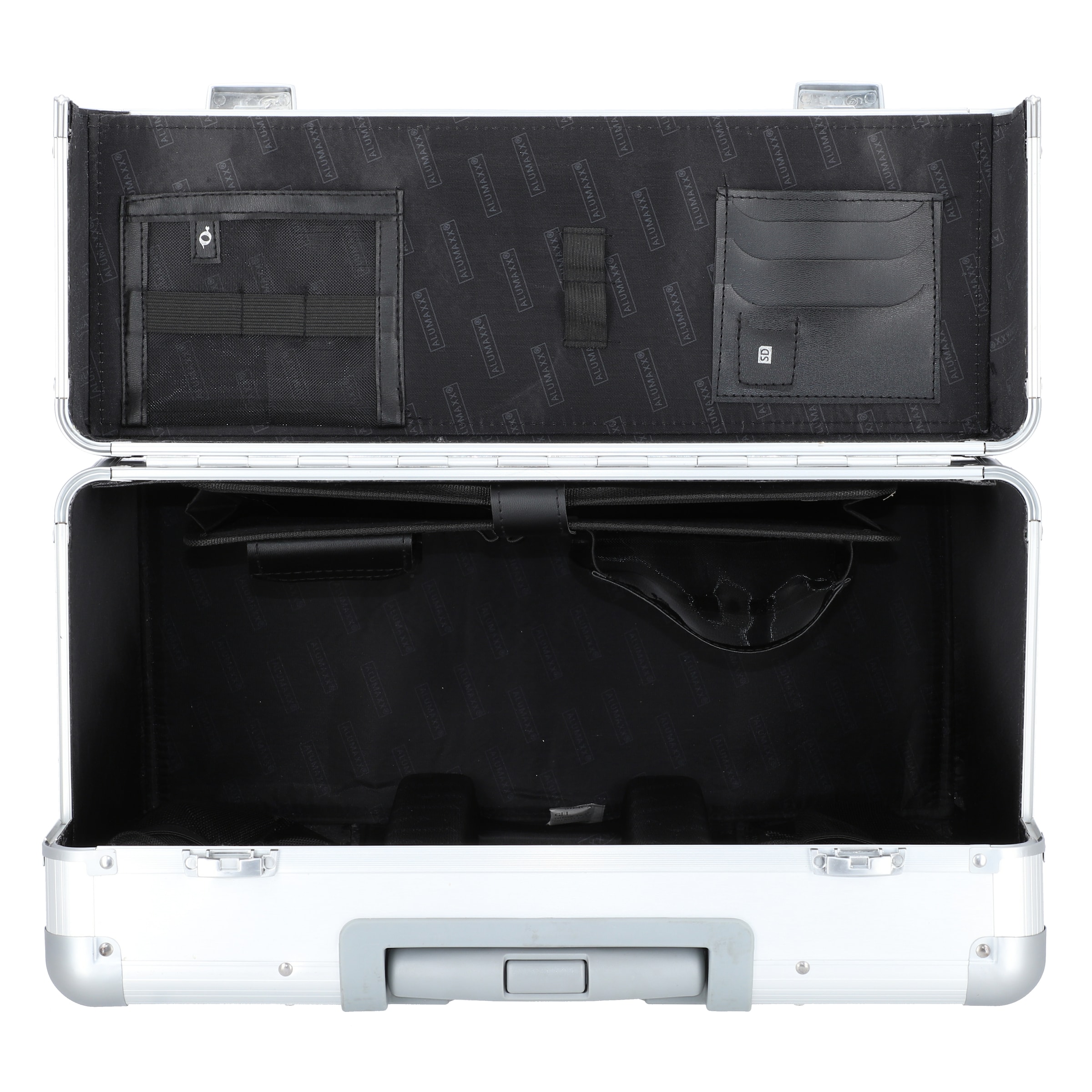 Valise de pilote ALUMAXX en argent