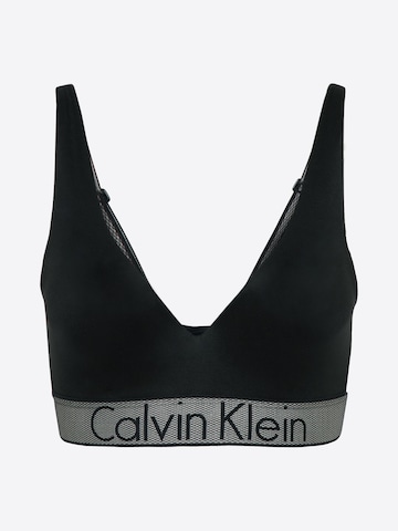 Calvin Klein Underwear Пуш-ап Бюстгальтер 'PLUNGE' в Черный: спереди
