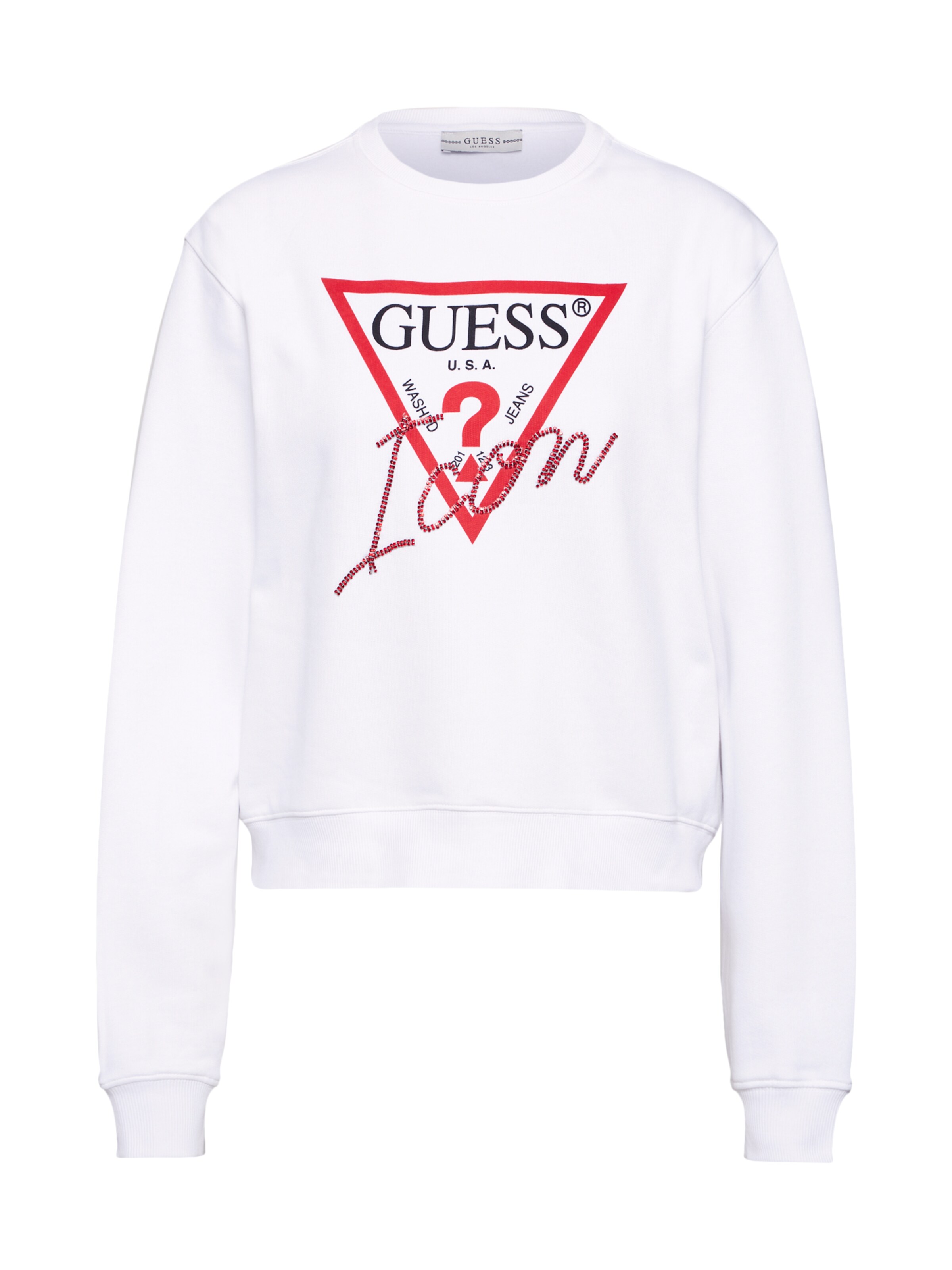 GUESS - Sweatshirt in de kleur Wit