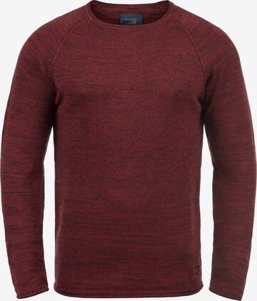 BLEND Strickpullover 'Dan' in Rot: predná strana