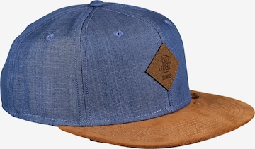 Cappello da baseball 'Linen 2015' di DJINNS in blu