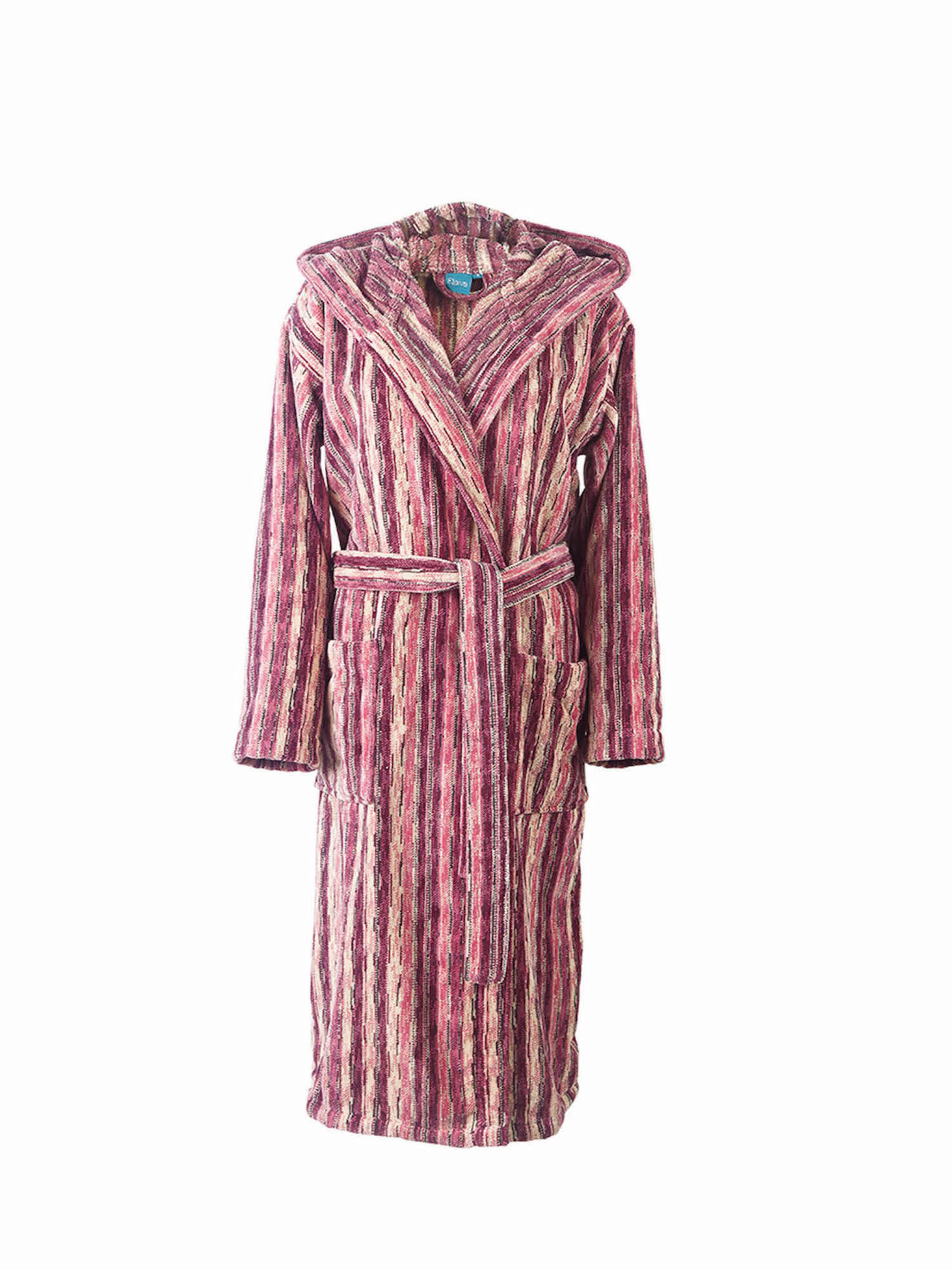 Elaiva - Badjas lang  in de kleur Lila