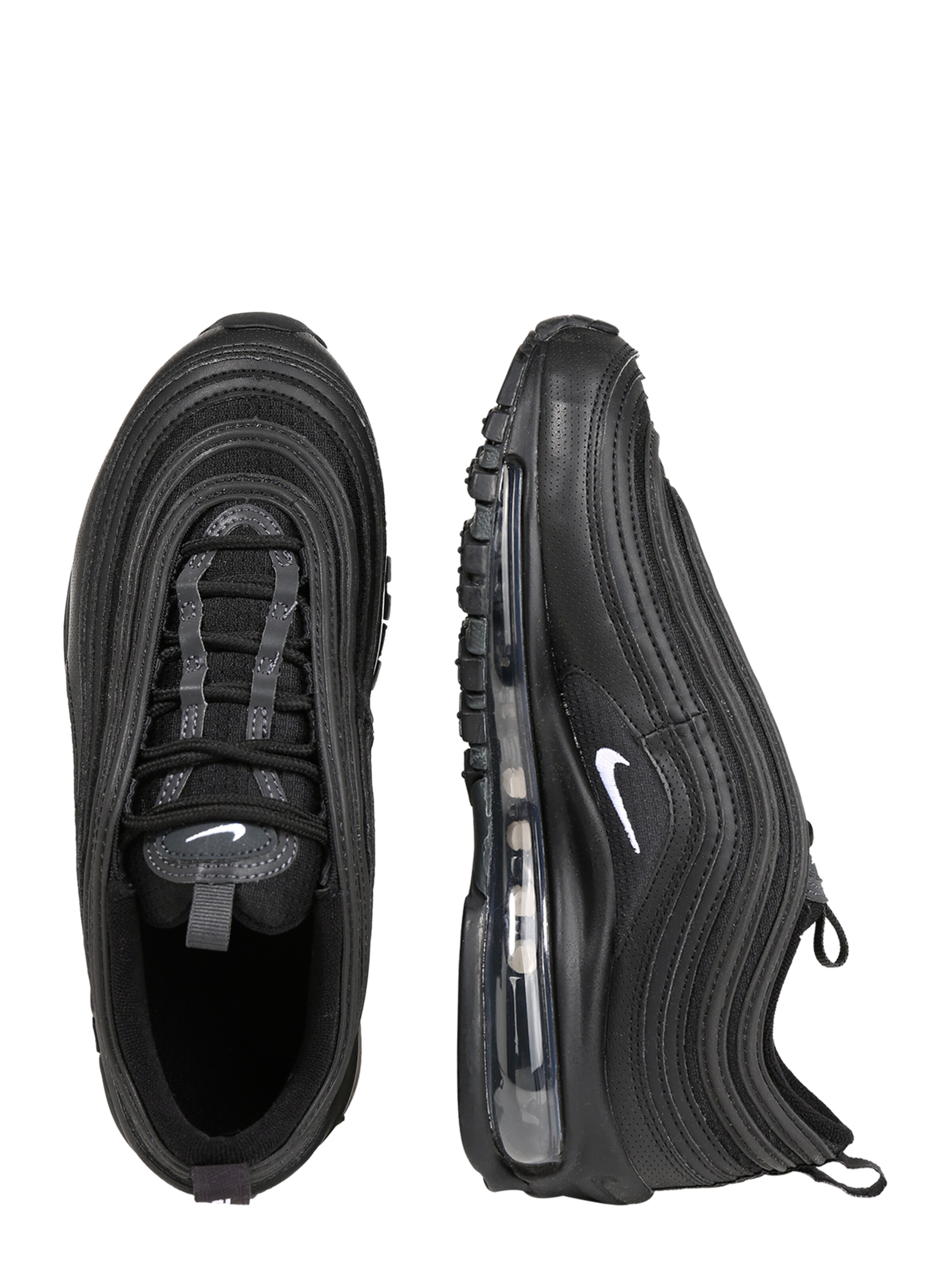 Nike Sportswear Сникърси 'Air Max 97' в черно: отстрани