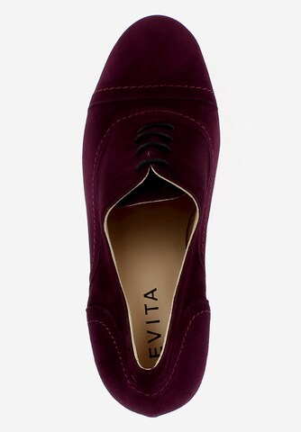 EVITA Pumps met hoge voorkant 'MARIA' in Rood