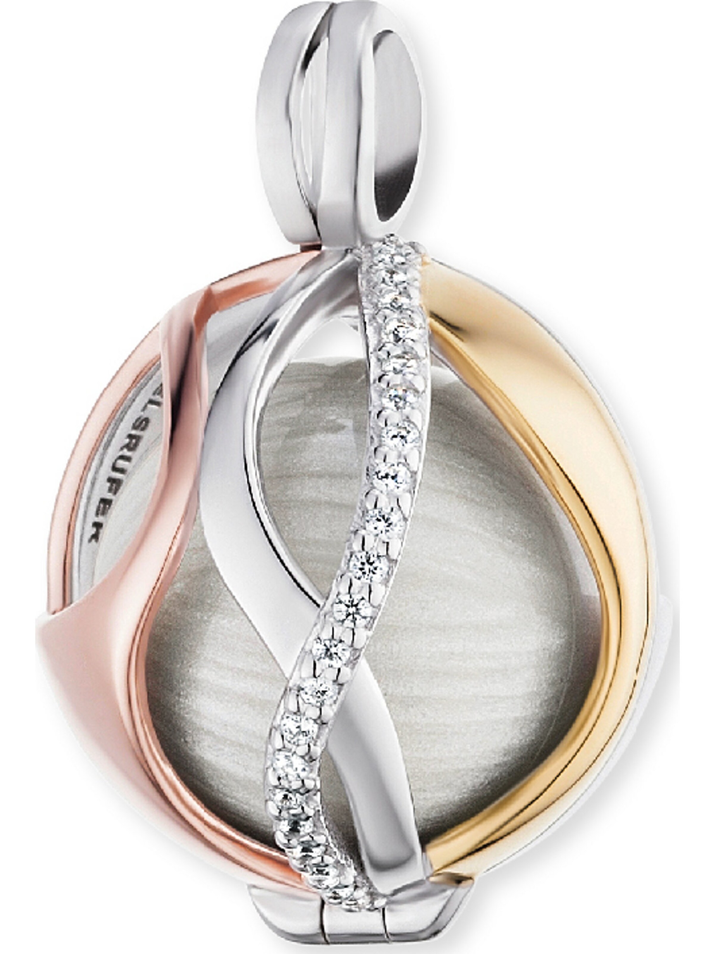 Engelsrufer Anhänger 'Paradise' in Silber: Vorderseite