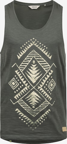 !Solid Tanktop 'Isaak' in Grau: predná strana